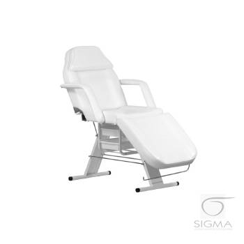 Fotel kosmetyczny z kuwetami A202 biały