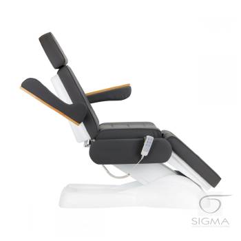 Fotel kosmetyczny Lux 273B 3 silniki szary