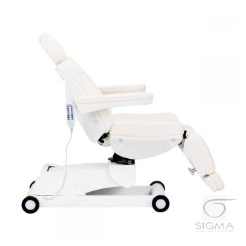 Fotel kosmetyczny Azzurro 873 pedi obrotowy,biały