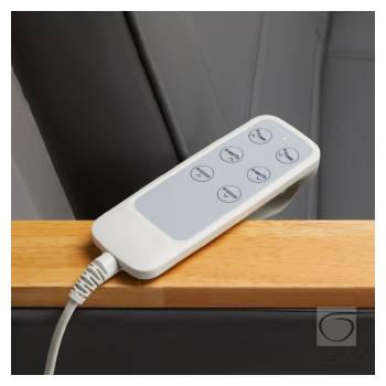 Fotel kosmetyczny Lux 273B 3 silniki szary