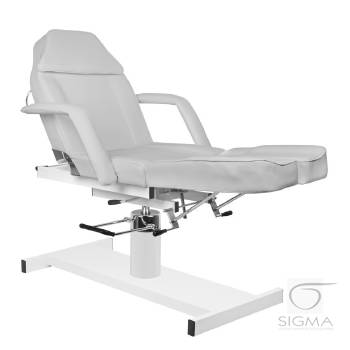 Fotel kosmetyczny hyd. A 210C PEDI szary