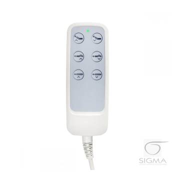 Fotel kosmetyczny Lux 273B 3 silniki szary