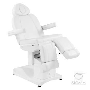 Fotel kosmetyczny Azzurro 708AS PEDI biały