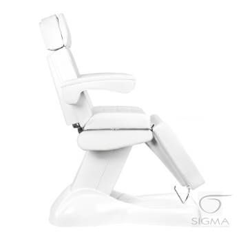 Fotel kosmetyczny LUX 4M biały z kołyską