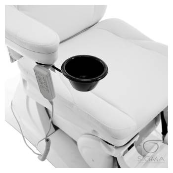 Fotel kosmetyczny Azzurro 870S PEDI biały