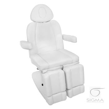 Fotel kosmetyczny Azzurro 708AS PEDI biały