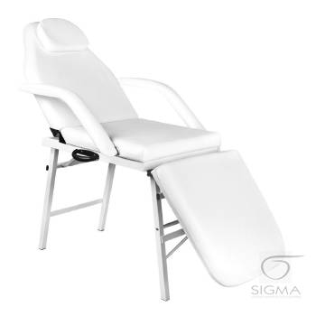 Fotel kosmetyczny składany A 270 biały