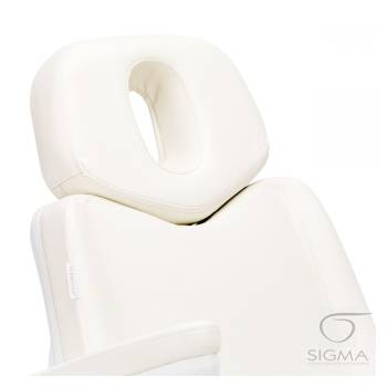 Fotel kosmetyczny Azzurro 873 obrotowy,biały