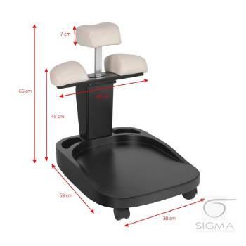 Wózek do brodzika Azzurro