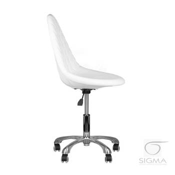 Taboret kosmetyczny 265 biały