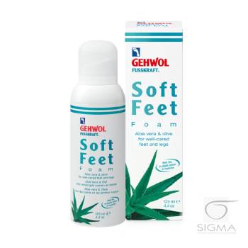 Gehwol Soft Feet Schaum Aloe Vera 125ml