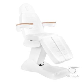 Fotel kosmetyczny Lux PEDI 5M biały