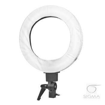 Lampa Light Ring 12" 35W Fluoresce biała + statyw