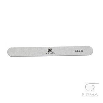 Pilnik MK Nails prosty zebra 180/240