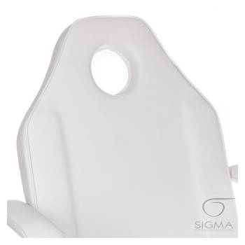 Fotel kosmetyczny z kuwetami BW-262A biały
