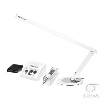 Frezarka JD500 white+lampka Slim 20W biała