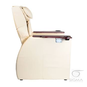 Fotel SPA do pedicure Azzurro 101 beżowy