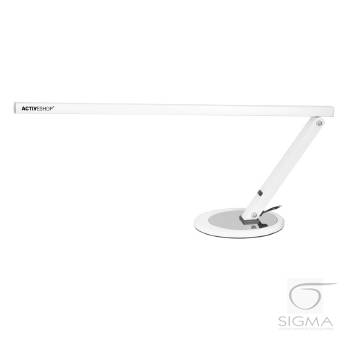 Lampa na biurko Slim LED aluminium-biała