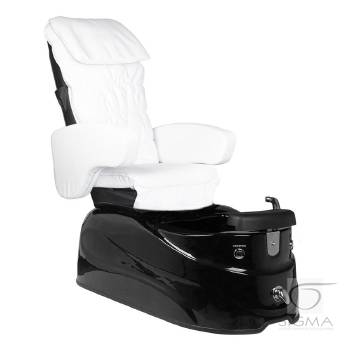 Fotel pedicure SPA AS-122 cz-b. z funkcją masażu