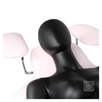 Fotel zabiegowy do rzęs Ivette różowy