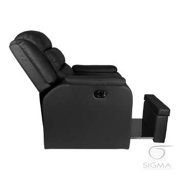 Fotel SPA do pedicure Hilton czarny