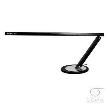 Lampa na biurko Slim LED aluminium-czarna