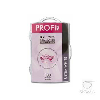 Tipsy PROFI LINE Royal Ultra White-100 szt.