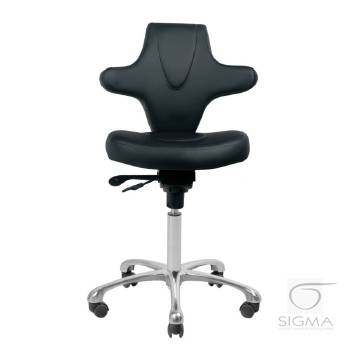 Krzesło kosmetyczne Azzurro Special 152 czarne