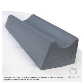 Podnóżek do pedicure na fotel ACT szary