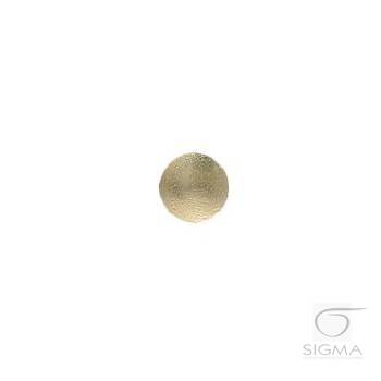 Aparat do przekłuwania nosa dysk złoty mini