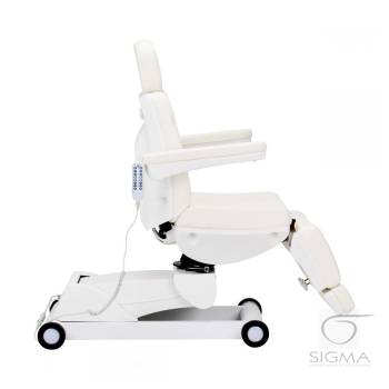 Fotel kosmetyczny Azzurro 873 pedi obrotowy,biały