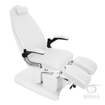Fotel podologiczny Azzurro 709A 3 siln. biały