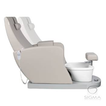 Fotel SPA do pedicure Azzurro 016 szary