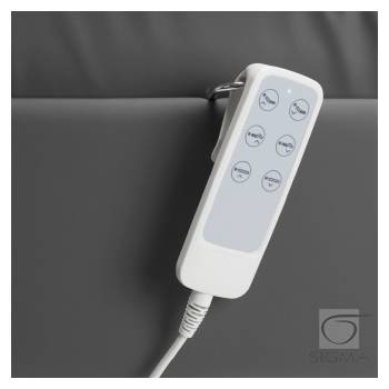 Fotel kosmetyczny Lux 273B 3 silniki szary