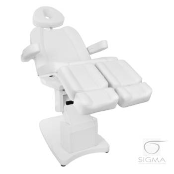 Fotel kosmetyczny Azzurro 708AS PEDI biały