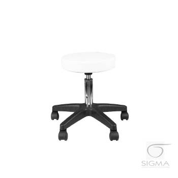 Taboret kosmetyczny AM-004 biały