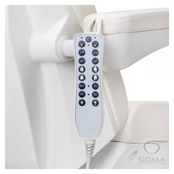 Fotel kosmetyczny Azzurro 873 pedi obrotowy,biały