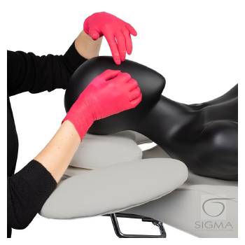 Fotel zabiegowy do rzęs Ivette szary