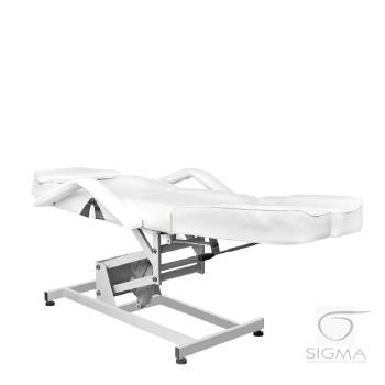 Fotel kosmetyczny Azzurro 673AS pedi 1 siln. biały