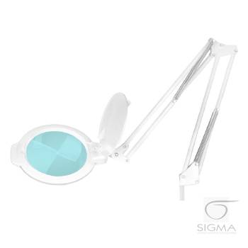 Lampa lupa LED Moonlight 8012/5" White ze statywem