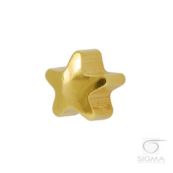 Studex gwiazdka złota mini