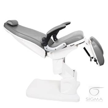 Fotel podologiczny Azzurro 709A 3 siln. szary