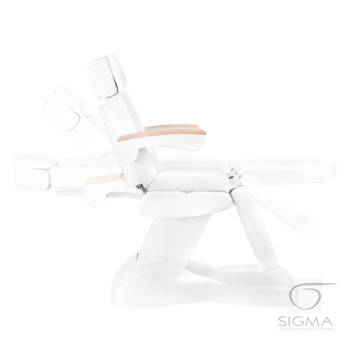 Fotel kosmetyczny Lux PEDI 5M biały