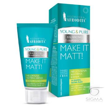 Young & Pure krem matujący 50ml