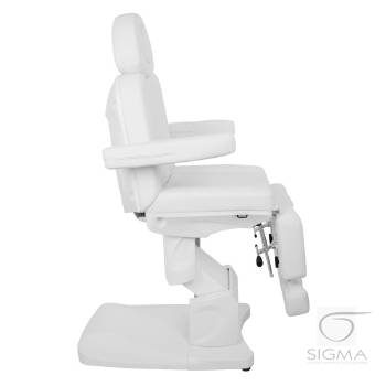 Fotel kosmetyczny Azzurro 708AS PEDI biały