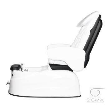 Fotel pedicure SPA AS-122 biały z funkcją masażu