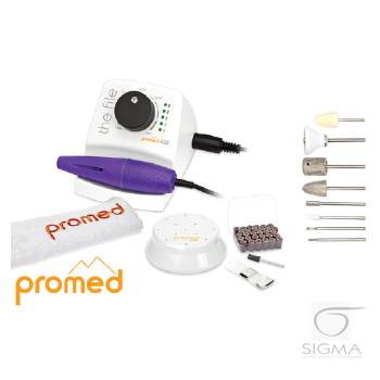 Promed frezarka do manicure 620+zestaw frezów