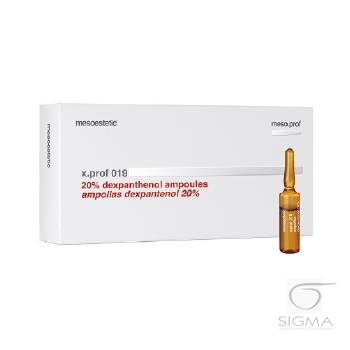 Mesoestetic x.prof 019 Dexpanthenol 20% 20x5ml