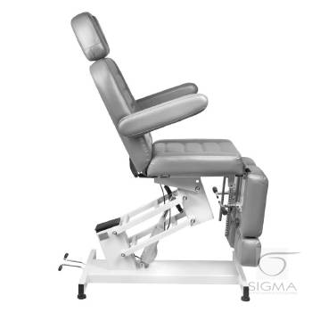 Fotel kosmetyczny Azzurro 706 pedi 1 siln. szary