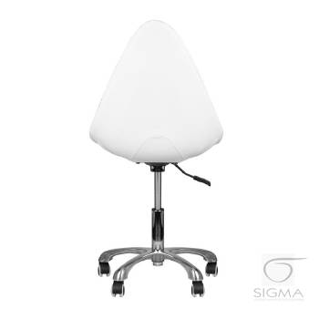 Taboret kosmetyczny 265 biały